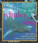 Whales Can Sing cover