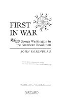First in War cover