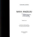 Maya Angelou cover