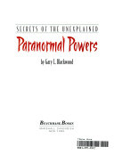 Paranormal Powers cover
