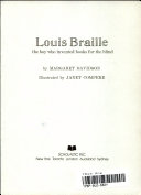 Louis Braille cover