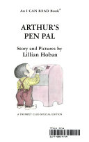 Arthur's Pen Pal cover