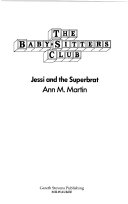 Jessi and the Superbrat cover