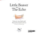 Little Beaver and the Echo cover