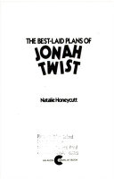 The Best-Laid Plans of Jonah Twist cover