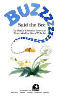 "Buzz," Said the Bee cover