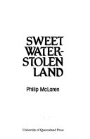 Sweet Water...Stolen Land cover