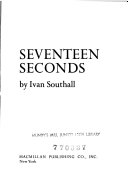 Seventeen Seconds cover