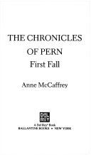 The Chronicles of Pern: First Fall cover