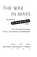 Maps cover