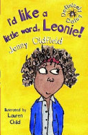 I'd Like a Little Word, Leonie! cover