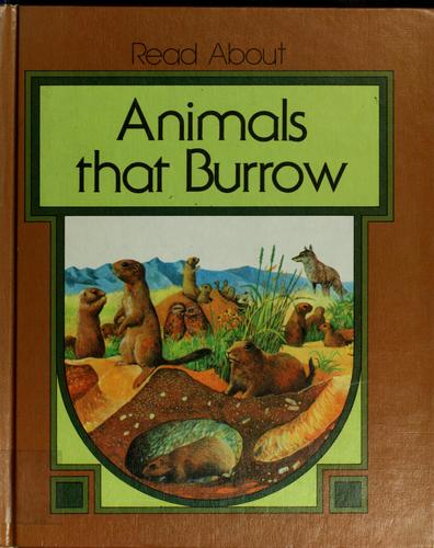 Animals that Burrow cover