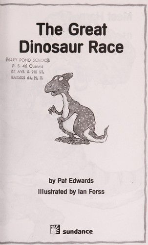 The Great Dinosaur Race cover