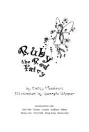 Ruby the Red Fairy cover