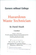 Hazardous Waste Technician cover