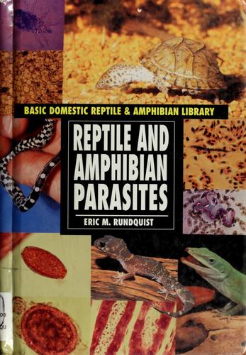 Reptile and Amphibian Parasites cover