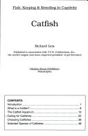 Catfish: Keeping & Breeding Them in Captivity cover