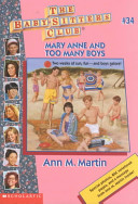 Mary Anne and Too Many Boys cover