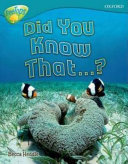 Did You Know That...? cover
