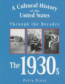 Through the Decades: The 1930s cover