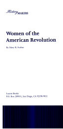 Women of the American Revolution cover