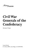 Civil War Generals of the Confederacy cover