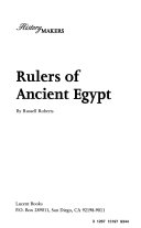 Rulers of Ancient Egypt cover