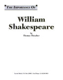 The Importance of William Shakespeare cover