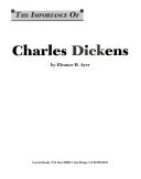 The Importance of Charles Dickens cover