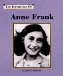 The Importance of Anne Frank cover