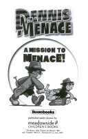 A Master Menace! cover