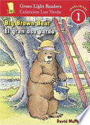 Big Brown Bear cover