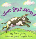 Who Says Moo? cover