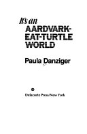 It's an Aardvark-Eat-Turtle World cover