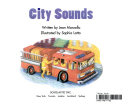 City Sounds cover