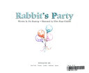 Rabbit's Party cover