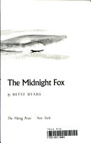The Midnight Fox cover