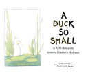 A Duck So Small cover