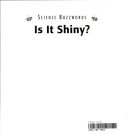 Is it Shiny? cover