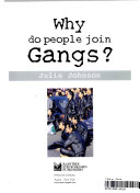 Why Do People Join Gangs? cover