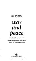 War and Peace cover