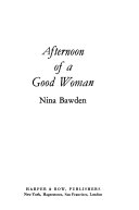 Afternoon of a Good Woman cover
