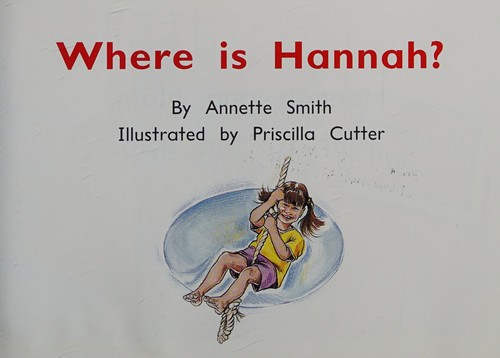Where Is Hannah? cover
