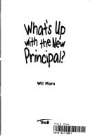 What's Up with the New Principal? cover