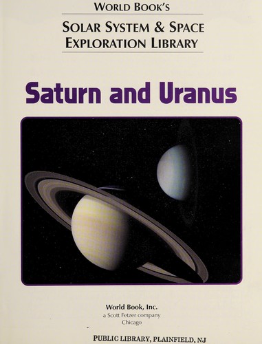 Saturn and Uranus (World Book's Solar System) cover