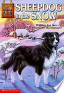 Sheepdog in the Snow cover