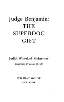 Judge Benjamin: The Superdog Gift cover