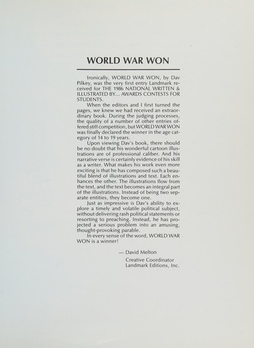 World War Won cover
