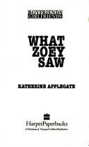 What Zoey Saw cover
