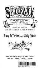 Great Escape cover
